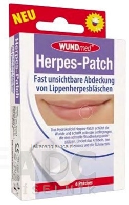 WUNDMED NAPLAST NA HERPES 6KS 1X6 KS