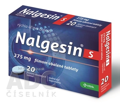 NALGESIN S TABLETY 275 MG 1X20 KS
