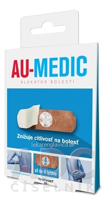 AU-MEDIC BLOKATOR BOLESTI 1X4 KS