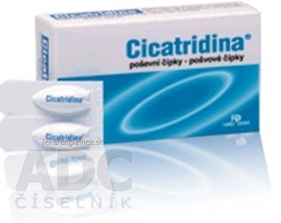 CICATRIDINA POŠVOVÉ ČAPÍKY  10X2 G