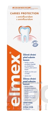 ELMEX CARIES PROTECTION ÚSTNA VODA 1X400 ML