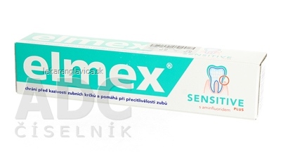 ELMEX ZUBNÁ PASTA SENSITIVE (ZELENÁ) 1X75 ML