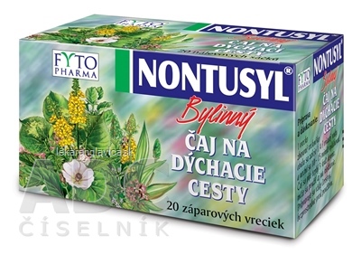 FYTO NONTUSYL BYLINNÝ ČAJ PROTI KAŠĽU 20X1,25 G (25 G)