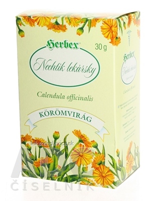 HERBEX NECHTÍK LEKÁRSKY -  KVET SYPANÝ ČAJ 1X30 G
