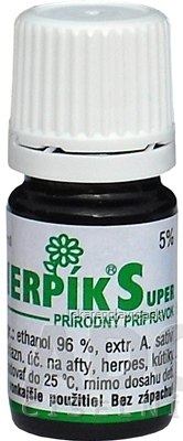 HERPÍK SUPER (5%) 1X5 ML