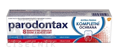 PARODONTAX KOMPLETNA OCHRANA EXTRA FRESH           75ML ZUBNA PASTA 1X75 ML