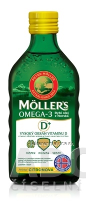 MOLLERS OMEGA 3 RYBI OLEJ CITRONOVA PRICHUT       1X250 ML