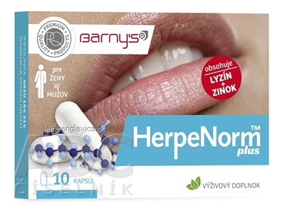 BARNYS HERPENORM PLUS                             KAPSULY 1X10 KS