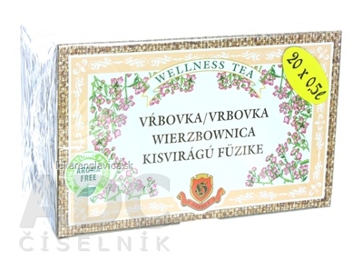 HERBEX VRBOVKA MALOKVETÁ BYLINNÝ ČAJ 20X3 G (60 G)