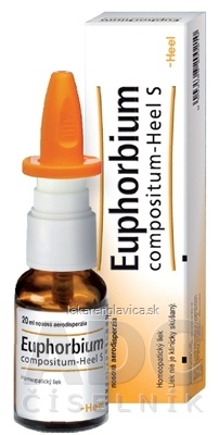 EUPHORBIUM COMPOSITUM-HEEL S NOSOVÁ AERODISPERZIA 1X20 ML