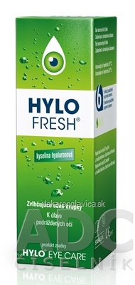 HYLO-FRESH ZVLHČUJÚCE OČNÉ KVAPKY, S EUPHRASIOU 1X10 ML