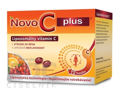 NOVO C PLUS LIPOZOMALNY VITAMIN C                  90KS CPS 1X90