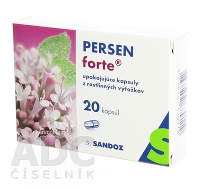 PERSEN FORTE KAPSULY 1X20 KS