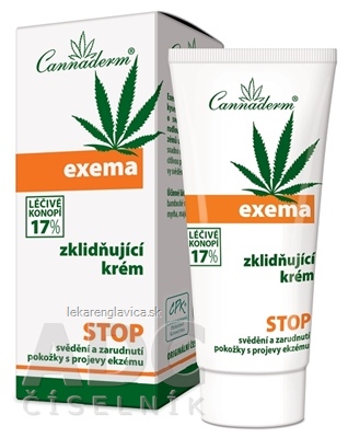 CANNADERM EXEMA UPOKOJUJUCI KREM                   1X50 G