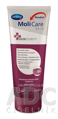 MOLICARE SKIN OCHRANNY KREM S OBSAHOM ZINKU        1X200 ML