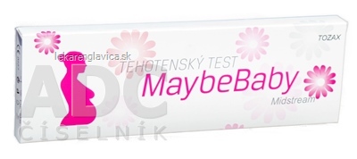 MAYBEBABY MIDSTREAM TEHOTENSKÝ TEST (TYČINKA) 2 KS 