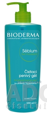BIODERMA SÉBIUM GEL MOUSSANT AKCIA (500 ML ZA CENU 300 ML) 1X500 ML