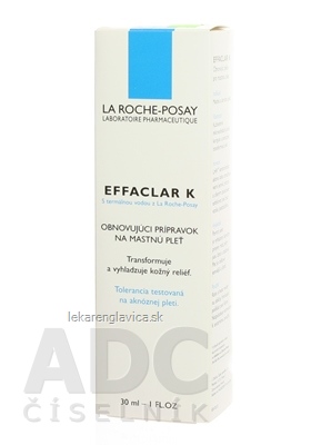 LA ROCHE-POSAY EFFACLAR K KRÉM NA AKNÉ 1X30 ML