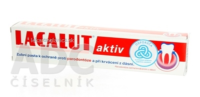 LACALUT AKTIV ZUBNÁ PASTA 1X75 ML