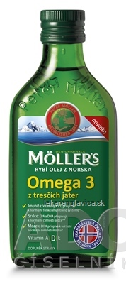 MOLLERS OMEGA 3 RYBI OLEJ BEZ PRICHUTE   1X250 ML