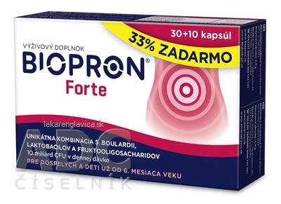 BIOPRON FORTE                                      40KS CPS 30+10 (33% ZDARMA) (40KS)