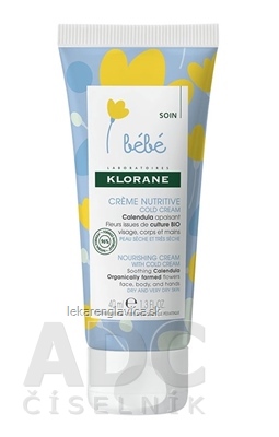 KLORANE BEBE COLD CREAM                   40 ML