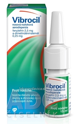 VIBROCIL  nosový sprej 1X15 ML