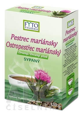 FYTO PESTREC MARIANSKY, DRVENY PLOD SYPANY SYP. 130G 1X130G