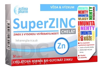 ASTINA SUPERZINC CHELAT                            1X30 KS