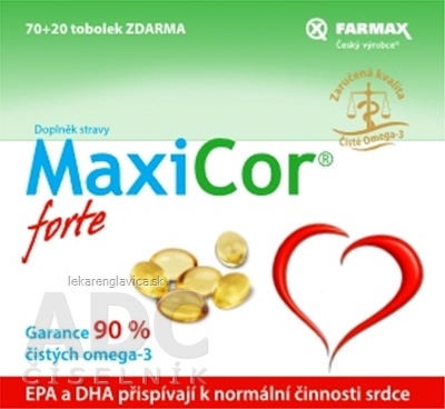 FARMAX MAXICOR FORTE                               KAPSULY 1X90KS