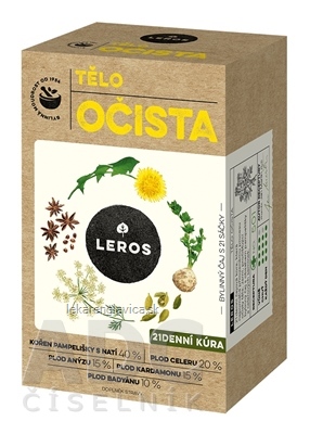 LEROS OCISTA TELA                                  29.4G NALEVOVE VRECUSKA 21X1,4 G (29,4 G)