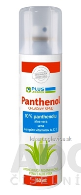 PLUS LEKAREN PANTHENOL 10% CHLADIVY SPREJ          150ML SENSITIVE, PENA 1X150 ML