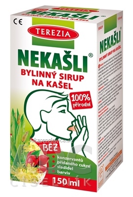 TEREZIA NEKASLI BYLINNY SIRUP NA KASEL 1X150 ML