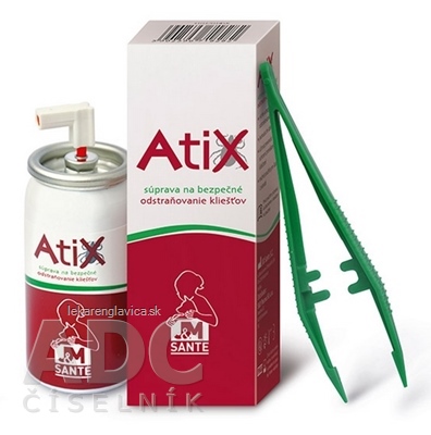 ATIX SÚPRAVA NA ODSTRAŇOVANIE KLIEŠŤOV 1X1 SET