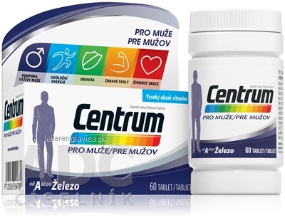 CENTRUM PRE MUZOV TABLETY 1X60 KS