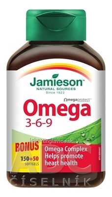 JAMIESON OMEGA 3-6-9 KAPSULY 1X200 KS