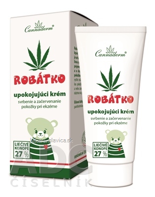 CANNADERM ROBÁTKO UKĽUDŇUJÚCI KRÉM PRI EKZÉME 1X50 G