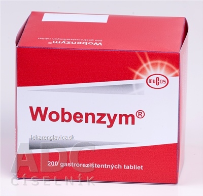 WOBENZYM TBL ENT 200 (BLIS.PVC/PE/PVDC/AL)