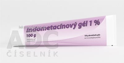 INDOMETACÍNOVÝ GÉL 1 % 1X100 G