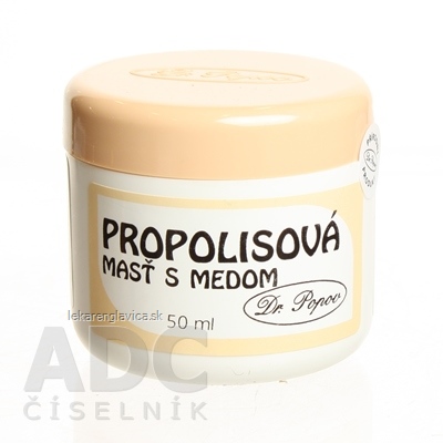 DR. POPOV MASŤ PROPOLIS + MED 1X50 ML