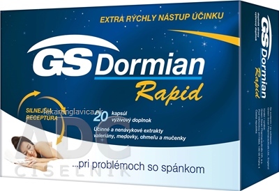 GS DORMIAN RAPID KAPSULY 1X20 KS