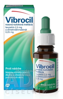 VIBROCIL Nosové kvapky 15 ML