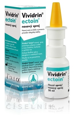 VIVIDRIN ECTOIN 20ML NOSOVY SPREJ 1X20 ML