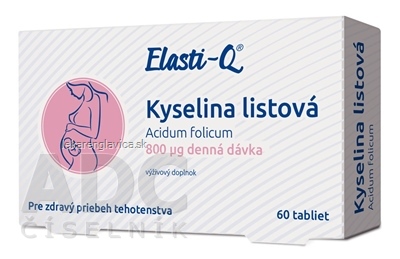 ELASTI-Q KYSELINA LISTOVA 800                      TABLETY 1X60 KS