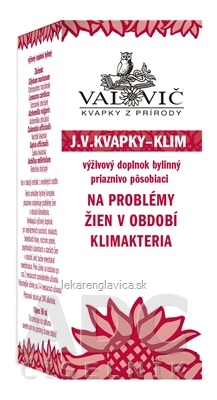 J.V. KVAPKY - KLIM 50ML NA PROBLEMY ZIEN V OBDOBI KLIMAKTERIA 1X50 ML