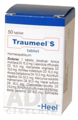 TRAUMEEL S TABLETY 1X50 KS